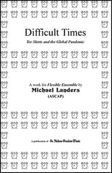 Difficult Times Concert Band sheet music cover